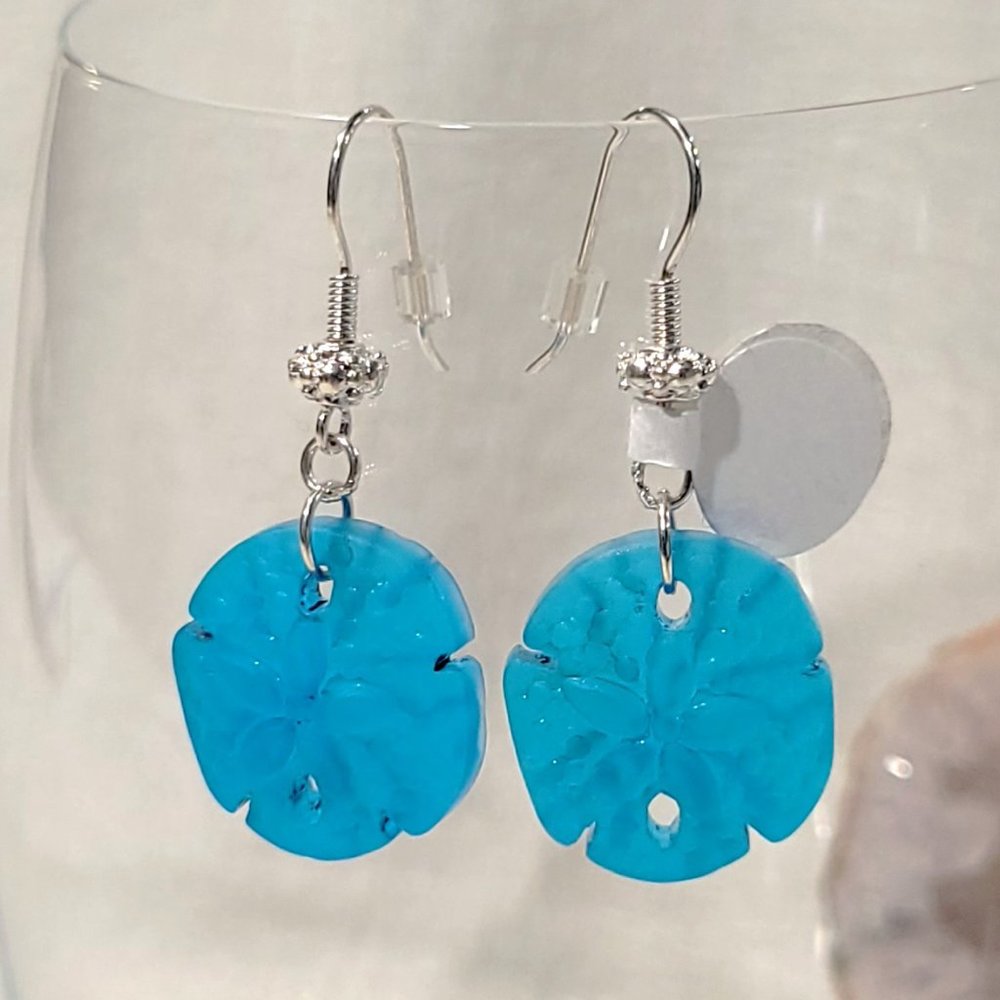 Recycled Glass Earrings